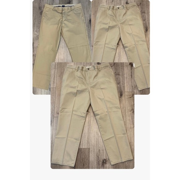 Dockers Other - Dockers Classic Fit Signature Khaki Pants Tan Mens Retro Minimalist 38x30